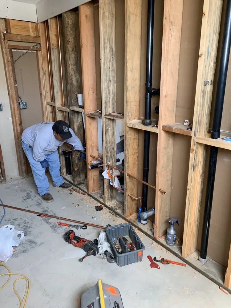 Commercial rough-in plumbing for Gas Line Repair in Northwest Park